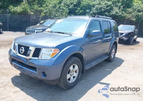 2006 Nissan Pathfinder Se z USA, uszkodzony, nr VIN 5N1AR18WX6C667928